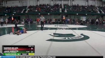 157 lbs Champ. Round 1 - Jaxon Garoutte, Utah Valley University vs Gustavo De Lima, Grand Valley State WC