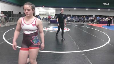 148 lbs Consi Of 8 #1 - Mia Ofarrill, PA vs Kamryn Bourbon, MO