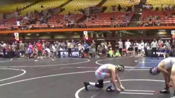 95 lbs Quarterfinal - Evan Gosz, Elite Athletic Club vs Ronald Rush III, Phoenix Wrestling