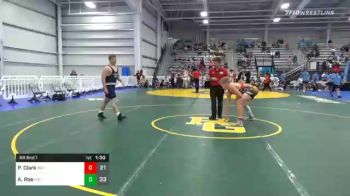 220 lbs Prelims - Paul Clark, Indiana Outlaws Red vs Aden Roe, Grit Mat Club HS