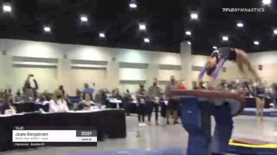 Josie Bergstrom - Vault, North Gym #1251 - Iowa - 2021 USA Gymnastics Development Program National Championships