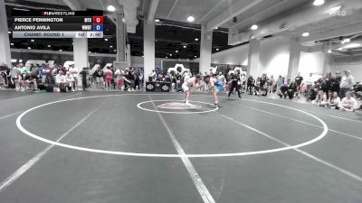 U20 Freestyle FS - 70 lbs Champ. Round 1 - Pierce Pennington, Minion Training Center vs Antonio Avila, Wyoming Wrestling Reg Training Ctr