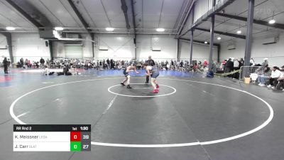 140 lbs Rr Rnd 2 - Koltin Meissner, Legacy Wrestling vs Jackson Carr, Slate Wrestling Academy