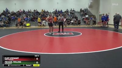 215 lbs Round 2 - Cliff Stewart, Fort Madison vs Michael Rolling, Mediapolis