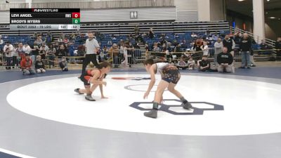 78 lbs Cons. Rd Of 16 - Brodys Myers vs Levi Angel, Reign Wrestling Club