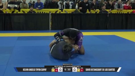 David Betancourt De Los Santos vs Kelvin Angelo Tipon Cupay 2026 Pan IBJJF Jiu-Jitsu No-Gi Championship