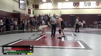 190 lbs Quarterfinal - Ian Tripp, Roland-Story vs Ethan Swehla, NH/TV