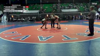 6A 175 lbs Cons. Round 3 - Rodney West, Minor vs Callum Roberts, Shades Valley