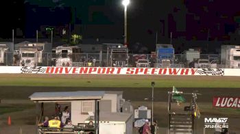 Full Replay | Lucas Oil Late Models at Davenport Speedway 7/11/23