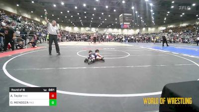46 lbs Round Of 16 - Anthony Taylor, Tracy Wrestling Club vs OWEN MENDOZA, Pacific Edge Wrestling