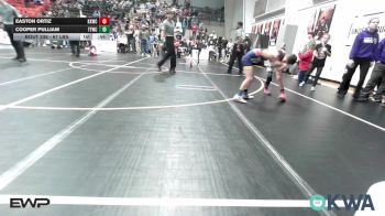 67 lbs Consi Of 4 - Easton Ortiz, Keystone Kids Wrestling Club vs Cooper PULLIAM, Team Tulsa Wrestling Club