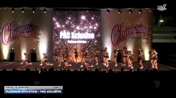 Platinum Athletics - PAC Xclusive [2025 L5 Senior Day 1] 2025 Champion Cheer and Dance Grand Nationals