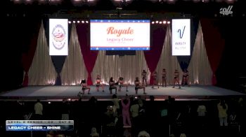 Legacy Cheer - Shine [2026 L2 Senior - D2 Day 2] 2026 The American Royale Sevierville Nationals
