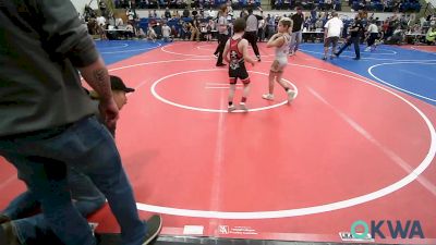 70 lbs Rr Rnd 2 - Hunter Jackson, Locust Grove Youth Wrestling vs Jesse Bell, Warner Eagles Youth Wrestling