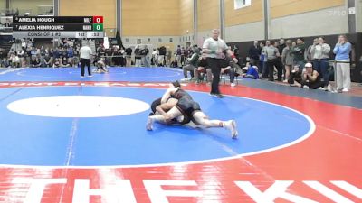 107 lbs Consi Of 8 #2 - Amelia Hough, Milford vs Alexia Henriquez, North Andover