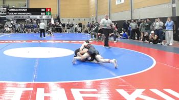 107 lbs Consi Of 8 #2 - Amelia Hough, Milford vs Alexia Henriquez, North Andover
