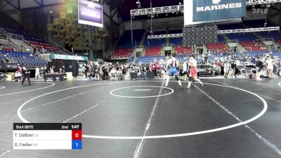 150 lbs Cons 64 #2 - Thomas DeBoer, CA vs Grant Fadler, MO