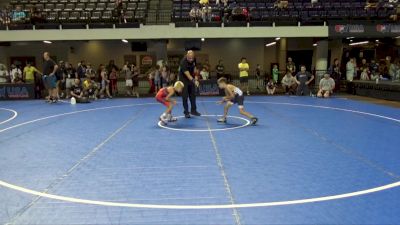 59 lbs 5th Place Match - Luke Brown, Open Mats Wrestling Club vs Teague Vaughn, Hawk Wrestling Club