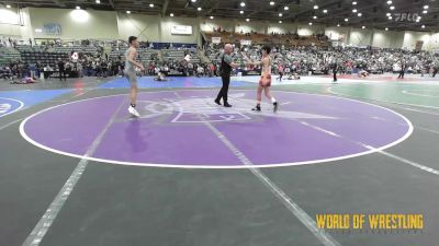 110 lbs Consi Of 8 #1 - Joseph Schaeffer, McKinleyville Panthers vs Maximus Torrez, Daniel Cormier Wrestling Academy