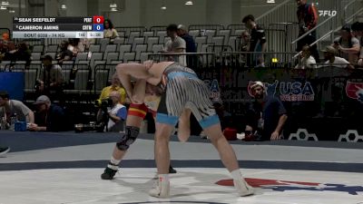74 kg Champ. Rd Of 16 - Sean Seefeldt, Pennsylvania RTC vs Cameron Amine, Cowboy RTC/ Titan Mercury Wrestling Club