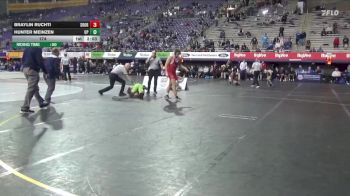 174 lbs Placement Matches (16 Team) - Braylin Ruchti, Southern Oregon vs Hunter Meinzen, Providence (Mont.)