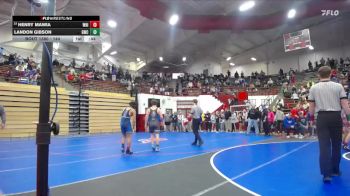 144 lbs Cons. Round 3 - Henry Mawia, Whiteland vs Landon Gibson, Greenfield Wrestling Club