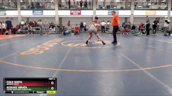 159-166 lbs Semifinal - Cole Smith, Normal West vs Kosuke Hirata, Cohen Brothers Wrestling