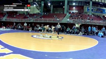 113 lbs Quarters & 1st Wb (16 Team) - Andy Mateo, Schuyler vs Easton Weidner, Doniphan-Trumbull