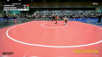 73 lbs Consi Of 4 - Maxwell Ellis, Iron Eagle Wrestling Club vs Mason Hammons, Fremont Wrestling Club