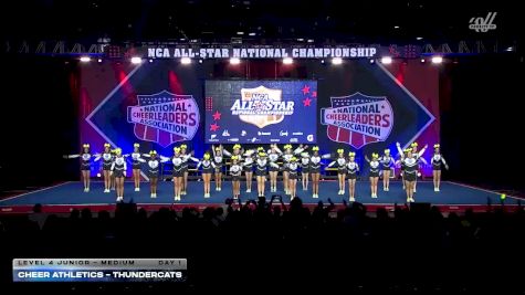 Cheer Athletics - Thundercats [2026 L4 Junior - Medium Day 1] 2026 NCA All-Star National Championship