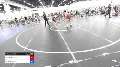 144 lbs Quarterfinal - Colin Chung, Royalty WC vs Aiden Rudie, Billings Wrestling Club