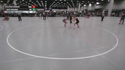 106 lbs Cons. Sub-rd Of 16 - Sullivan Sigman, Black Hills Wrestling Academy vs Jack Holman, Juab Wrestling Club