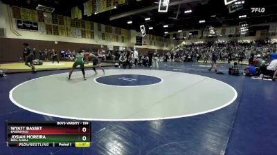 150 lbs Champ. Round 2 - Josiah Moreira, Brea Olinda vs Wyatt Basset, Bakersfield