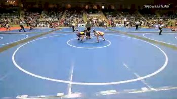 106 lbs Semifinal - Zoey Freeman, Bristow Youth Wrestling vs Avery Richey, Vian Wrestling Club
