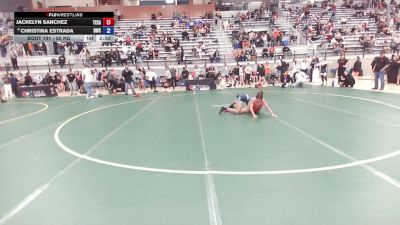 50 kg Champ. Rd Of 32 - Jackelyn Sanchez, Texas vs Christina Estrada, Dethrone Wrestling Club
