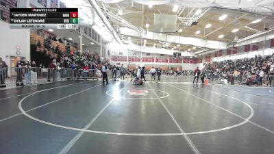 113 lbs Round Of 16 - Jayden Martinez, North Andover vs Dylan Letendre, Bristol-Plymouth