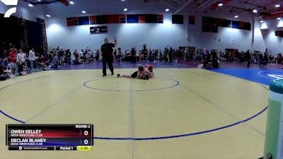 108/117 Round 2 - Owen Kelley, NOVA Wrestling Club vs Declan Blaney, NOVA Wrestling Club