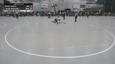 190 lbs Champ. Rd Of 16 - Jovany Garcia, Mat Rats vs Elias Haralson, MO West Championship Wrestling