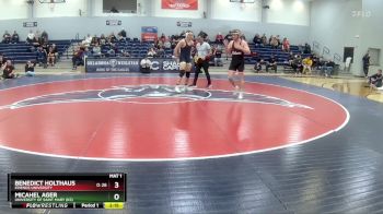 174 lbs 1st Place Match - Benedict Holthaus, Friends University vs Micahel Ager, University Of Saint Mary (ks)