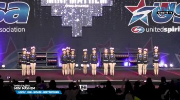 Spirit Athletics - Mini Mayhem [2025 L1 Mini - Novice - Restrictions Day 1] 2025 USA All Star Cheer Super Nationals