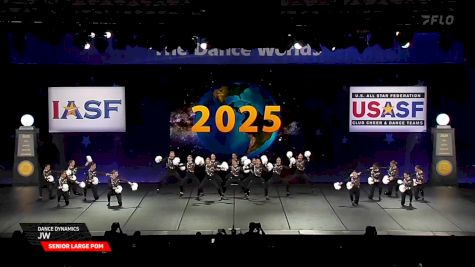 Dance Dynamics - JW [2025 Senior Large Pom Semis] 2025 The Dance Worlds