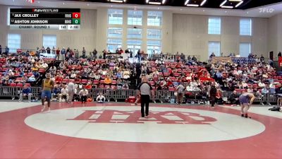 157 lbs Champ. Round 1 - Jax Crolley, Father Ryan High School vs Ashton Johnson, Boyd Buchanan High School