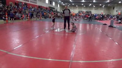 65 lbs Round 2 - Ellie Schmadeke, Waverly Area Wrestling Club vs Leah Nytes, Le Sueur-Henderson