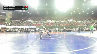 74 lbs Cons. Semi - Brody Edwards, Laurel Matburners vs Isaiah Johnson, Montana Disciples