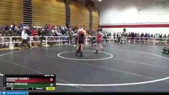 126 lbs Champ. Round 2 - Ryan Gonzales, Central vs Connor Vickrey, Kemmerer