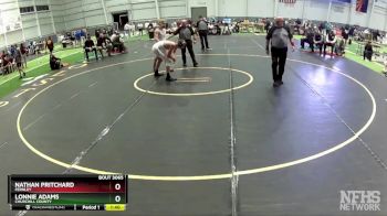 132 lbs 1st Place Match - Nathan Pritchard, Fernley vs Lonnie Adams, Churchill County