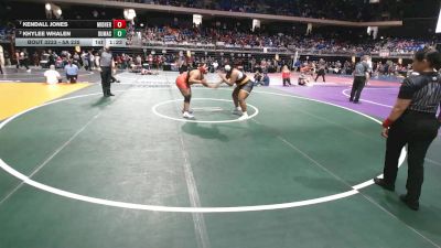 5A 235 lbs Quarterfinal - Kendall Jones, Midlothian Heritage vs Khylee Whalen, Dumas