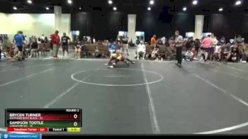 170 lbs Round 2 (8 Team) - Brycen Turner, Backyard Boyz Black vs Sampson Tootle, Longhorn WC