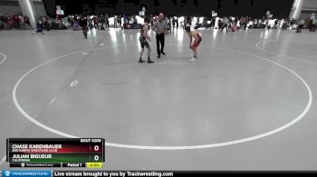 106 lbs Champ. Round 2 - Chase Karenbauer, Bad Karma Wrestling Club vs Julian Bigueur, California