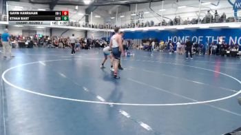 Silver 133 lbs Champ. Round 2 - Gavin Hanrahan, Wisconsin-Eau Claire vs Ethan Bast, St. Cloud State